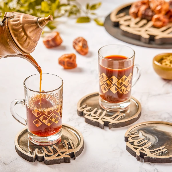 turkish tea on table